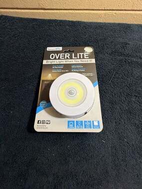 Sensor Brite Over Lite Motion-Activated Ceiling/Wall LED Light